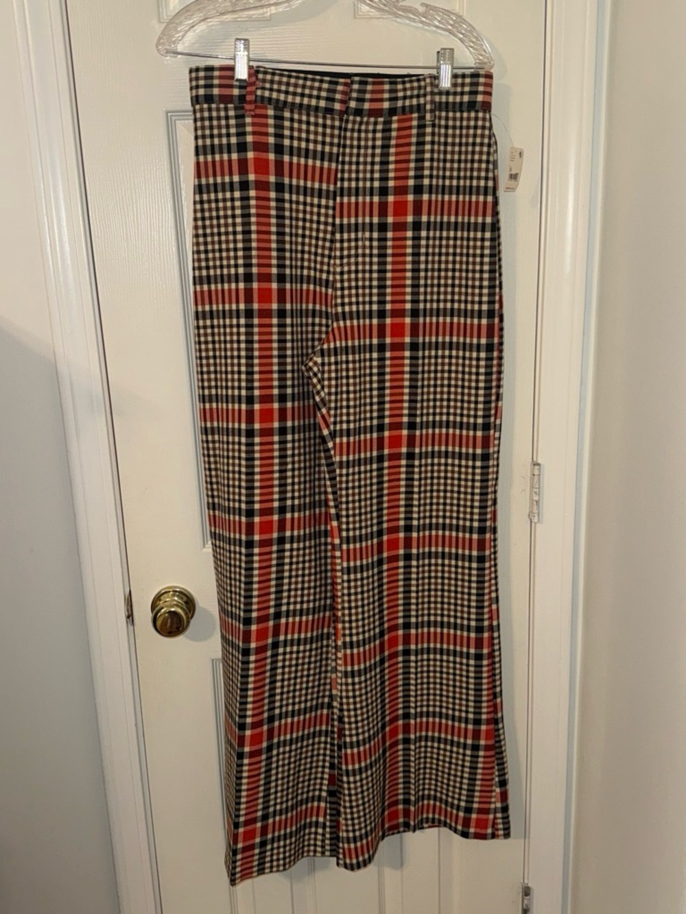 Plaid Free People Pants